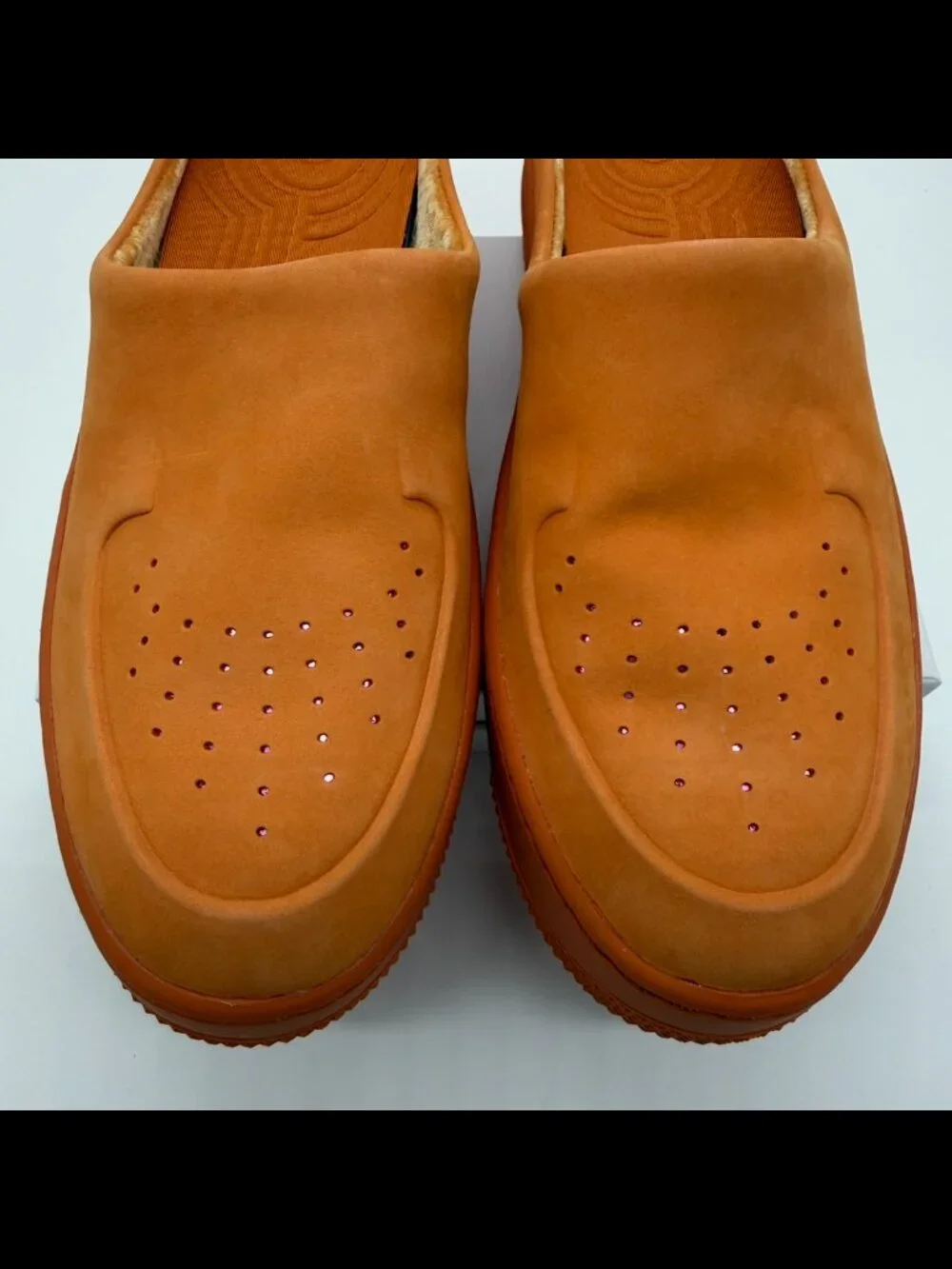 NIKE Air Force 1 Lover XX Shoe Women's Size 7.5 Orange